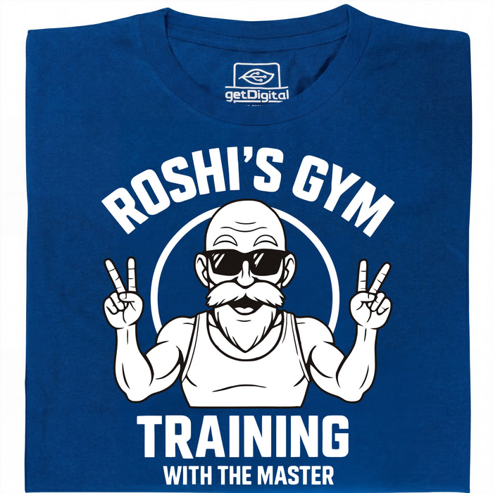 Training with the Master  - Main view T-Shirt Blue