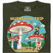 Mushroom Trip - Main view T-shirt Dark Green
