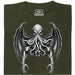 Cthulhu - De Grote Oude - Vooraanzicht T-Shirt Donkergroen