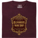 Ollivanders Wand Shop - Main view T-shirt Dark Red