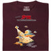 P.M. Revista 6/1979 Encuentros con Ovnis - Vista principal Camiseta Rojo Oscuro