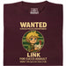 Wanted for Cucco Assault - Vista principal Camiseta Rojo Oscuro