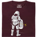 Trooper Aim - Vista principale T-Shirt Rosso Scuro