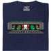 IT vs. Turtles - Vista principale T-Shirt Blu Navy