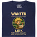 Wanted for Cucco Assault - Vista principal Camiseta Azul Marino