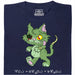 El Gato de Schrödinger - Edición Zombie - Vista principal Camiseta Azul Marino