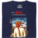 P.M. Magazine 11/1978 Le Dinosaure en Nous - Vue principale T-Shirt Bleu Marine