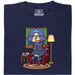Do Not Disturb - Vista principal Camiseta Azul Marino