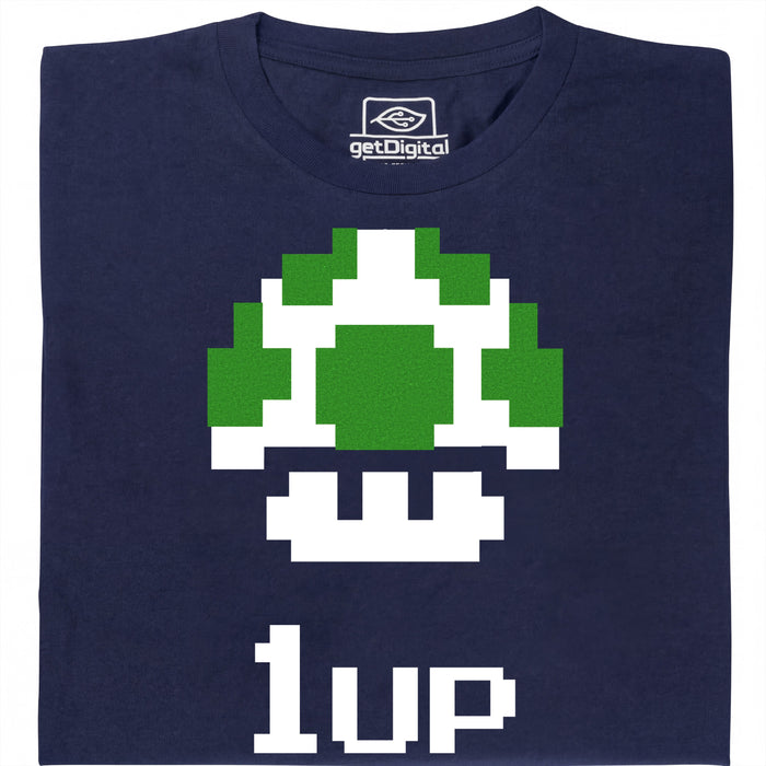 Shroom UP - Vista principale T-shirt Blu Navy