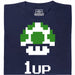 Shroom UP - Vista principale T-shirt Blu Navy