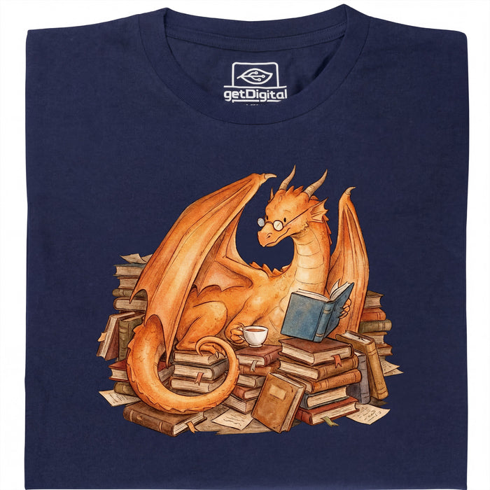 Story Keeper - Hoofdweergave T-Shirt Marineblauw