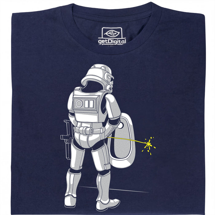 Trooper Aim - Vista principale T-Shirt Blu Navy