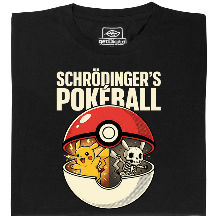 Schrödinger's Ball - Vista principale T-Shirt Nero