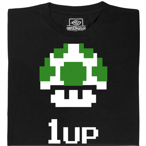 Shroom UP - Main view T-shirt Black