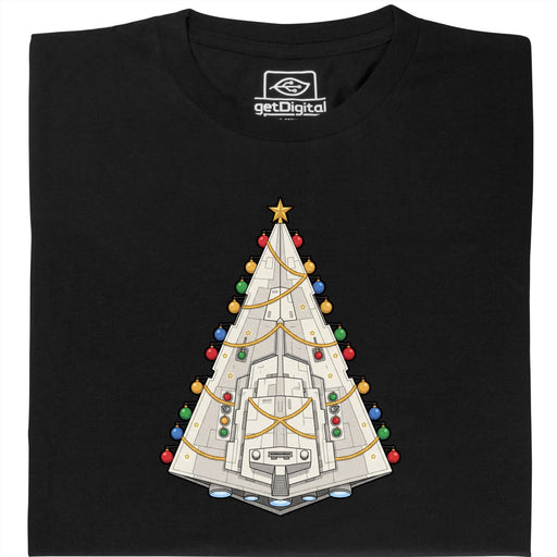 Distruttore di Alberi - Natale secondo il decreto imperiale - Vista Principale T-Shirt Nero