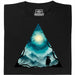 Triangle Landscape - Hauptansicht T-Shirt Schwarz