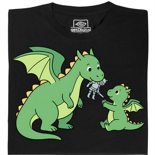 Dragon Parenting - Main view T-Shirt Black