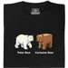 Cartesian Bear - Main view T-Shirt Black