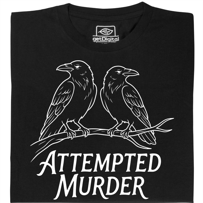 Attempted Murder - Main view T-shirt Black