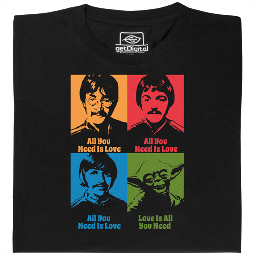 Love is all you need - Main view T-Shirt Black