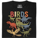 BIRDS - Front view T-Shirt Black