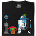 My Neighbour R2D2 - Vooraanzicht T-Shirt Zwart