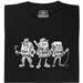 Ctrl Alt Del - La Banda Más Dura del Teclado - Vista Principal Camiseta Negro
