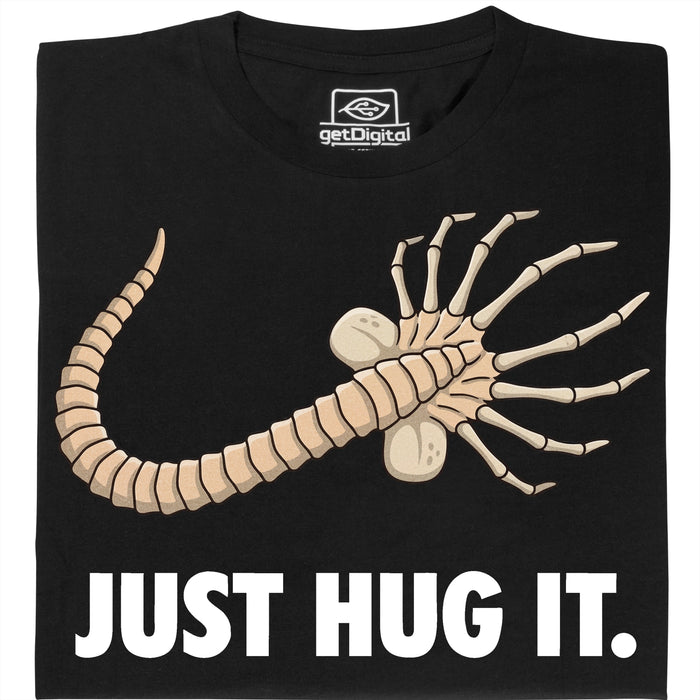 Just Hug It - Vue principale T-shirt Noir
