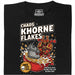 Chaos Khorne Flakes - Vista principale T-Shirt Nero