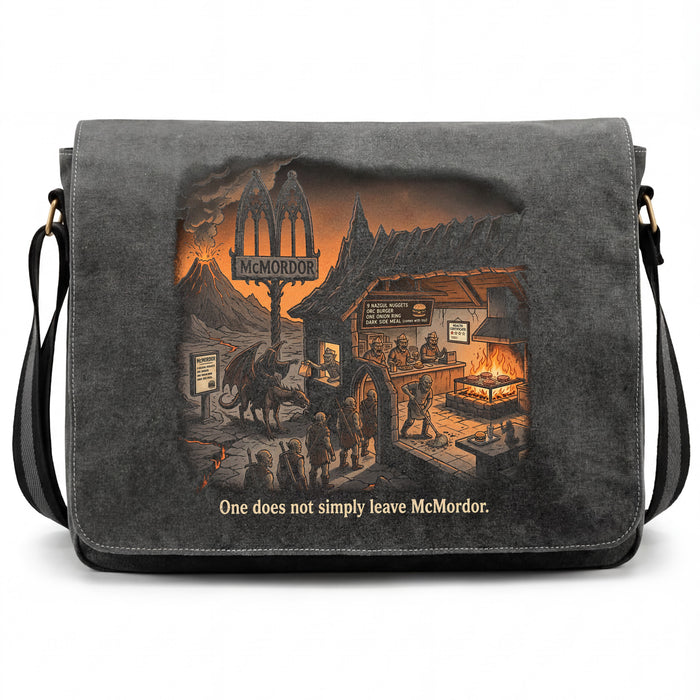 One does not simply leave McMordor - Vista frontale Borsa