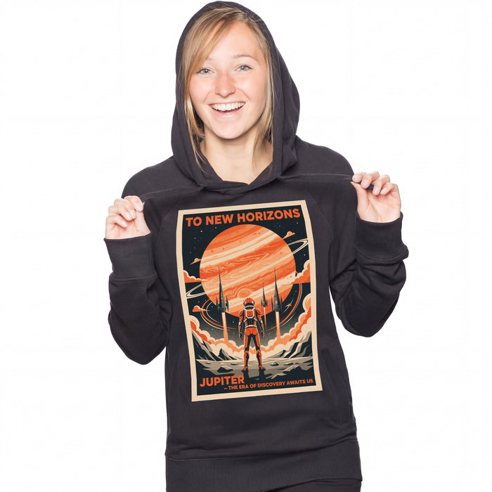 To New Horizons - Hoodie Frau Lara