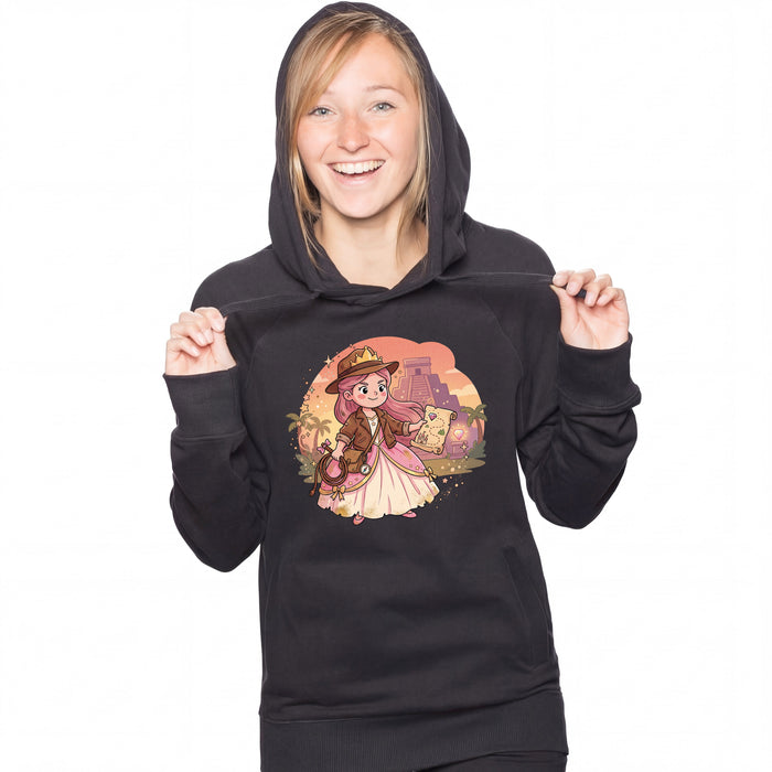 Nerdy Princess &amp; The Lost Temple - Hoodie Woman Lara