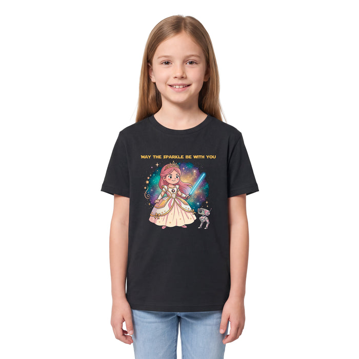 Nerdy Princess & The Galactic Sparkle - Kindershirt Model Mädchen 1