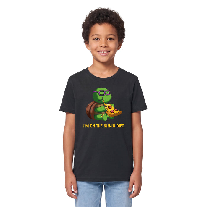 Ninja Diet - Kindershirt Model Junge 1