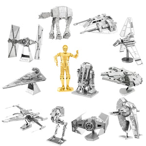 Star Wars Metal Earth 3D kits