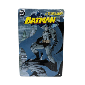 Cartello di latta DC Comics Batman