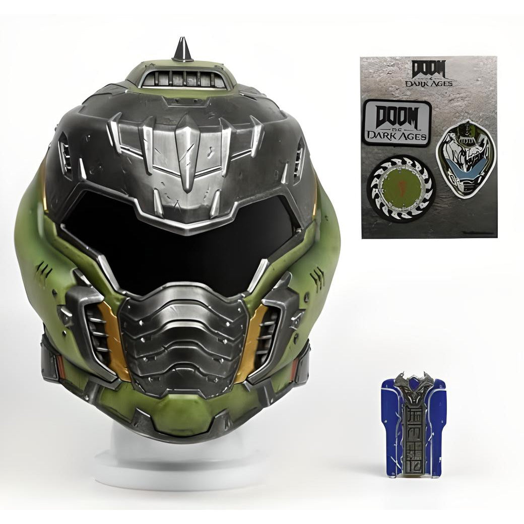 Doom: The Dark Ages ヘルメットレプリカ 新品 Doom The Dark Ages - Portable Replica Helmet Set — getDigital