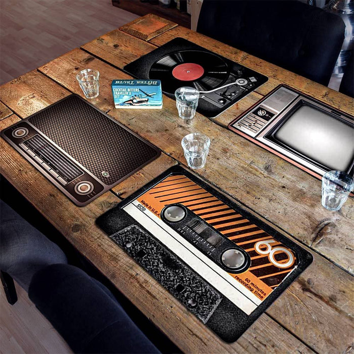 Retro table pads