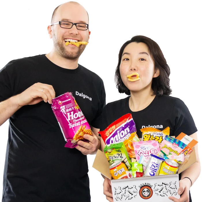 Boîte Snacks Dalgona Corée "Sauvetage" - Gratuit au lieu de jeter