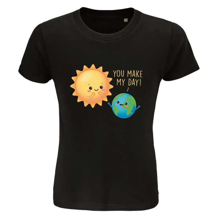 You Make My Day - Kindershirt Front