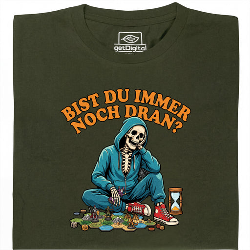 È ancora il tuo turno? - Vista principale T-Shirt Verde Scuro