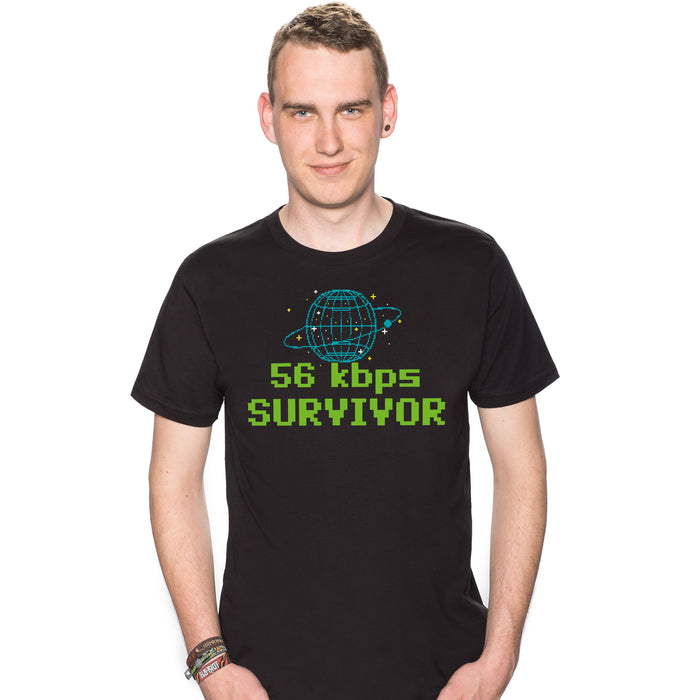 56kbps Survivor - T-shirt Uomo Colin