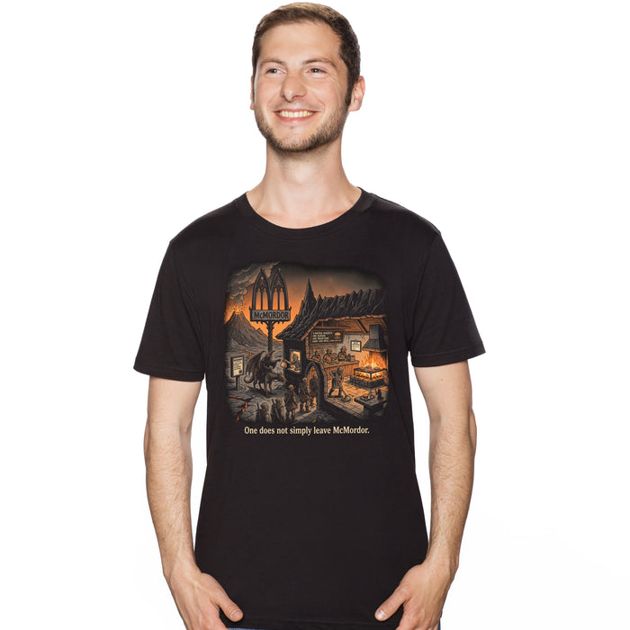 One does not simply leave McMordor - T-Shirt Uomo Tobi
