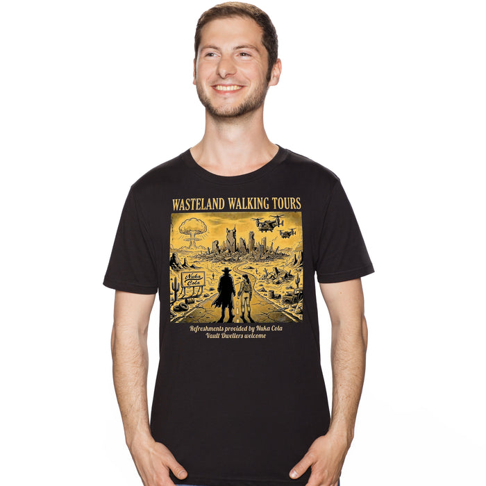 Wasteland Walking Tours - T-Shirt Mann Tobi