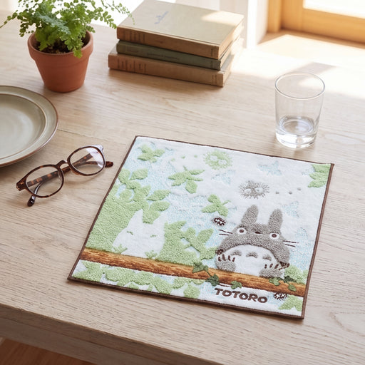My Neighbor Totoro Mini Towel Totoros – Laid out on the table