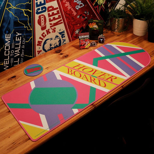 Back to the Future Hoverboard XL Desk Pad &amp; Onderzetterset