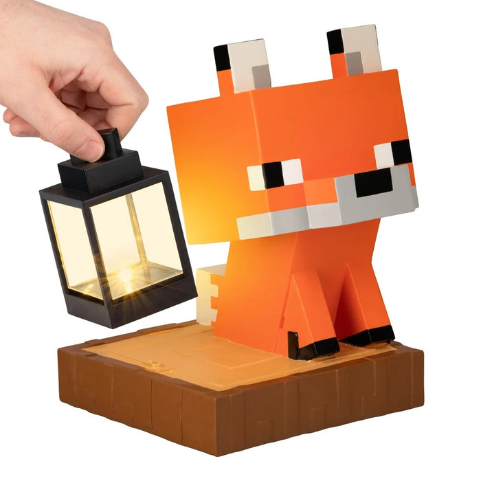 Lampe Solaire Renard Minecraft