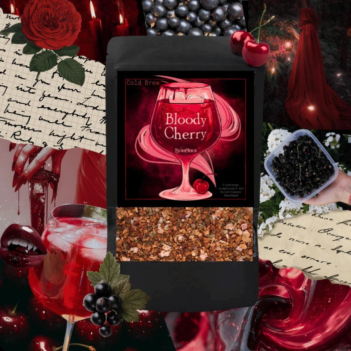 Bloody Cherry Cold Brew Thé - Thé Glacé Cerise Cassis 100g