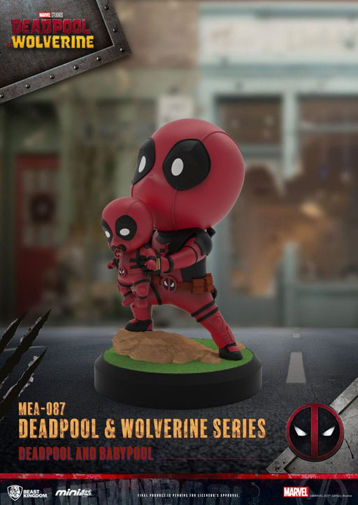 Deadpool & Wolverine Mini Egg Attack Figuren Set