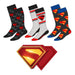 Calcetines DC Comics Superman en pack de 3